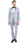 Gray Zegarie Notch Lapel Tuxedo Jacket For Men MJT364-04 - Giorgio's Menswear