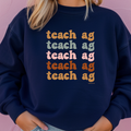 Groovy Teach Ag– Crewneck