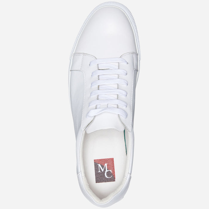 Grove White Sneaker - Men's Shoes at Menzclub