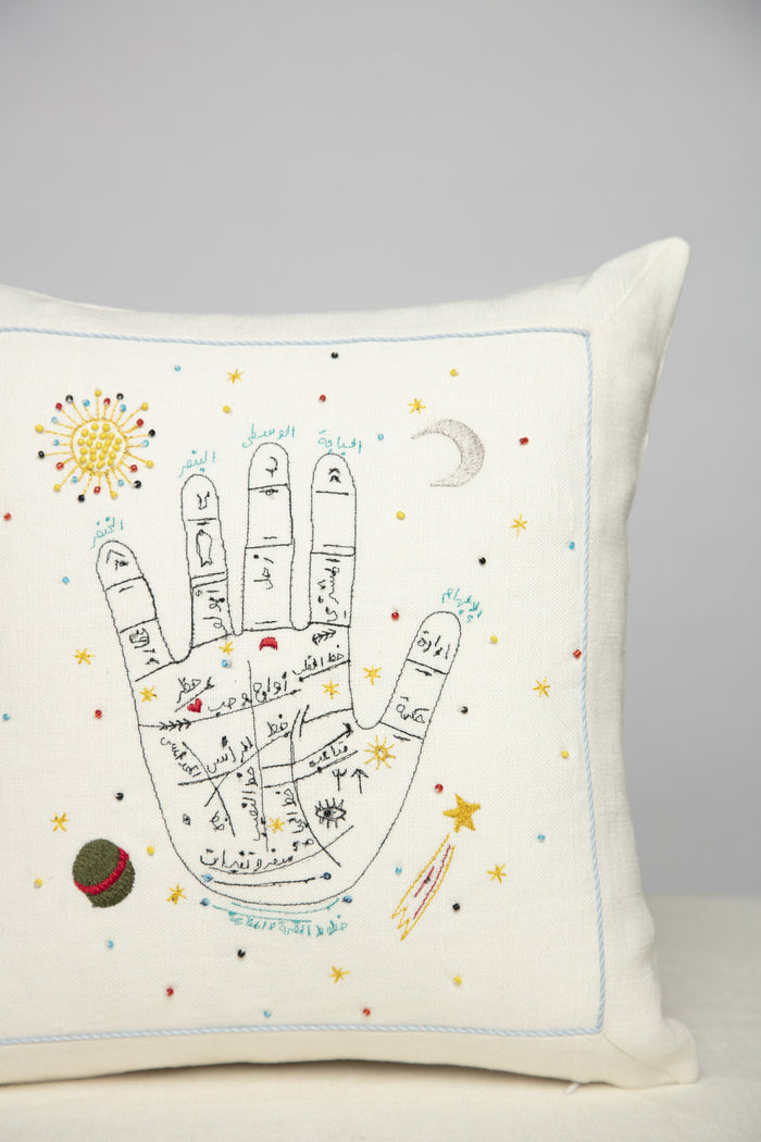Hand Motif Cushion