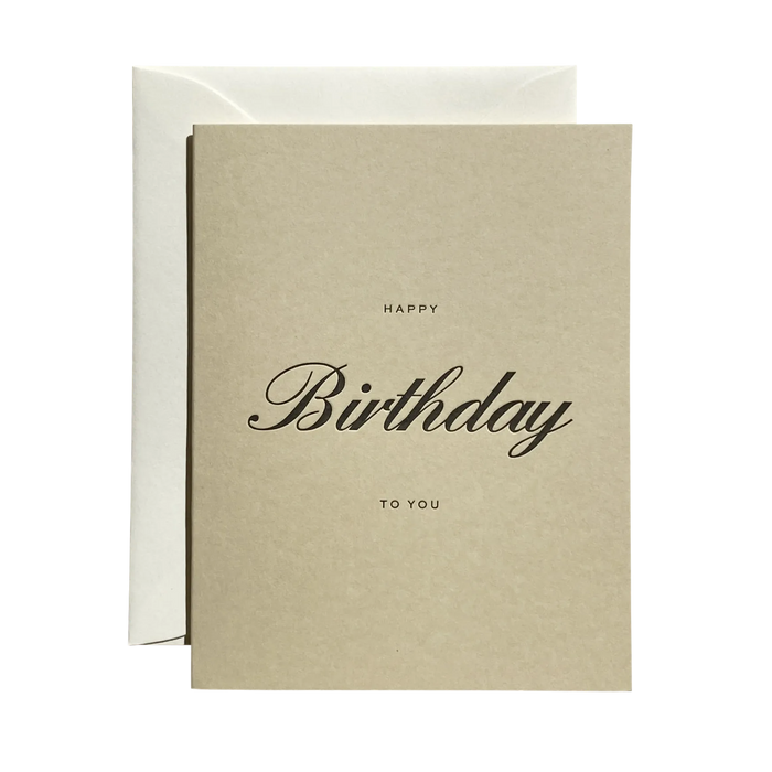 Happy Birthday - No. 15