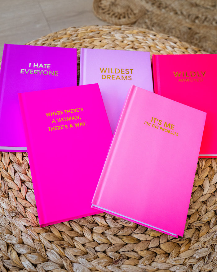 Hardcover Journal - 5 Colors SALE Chez Gagne