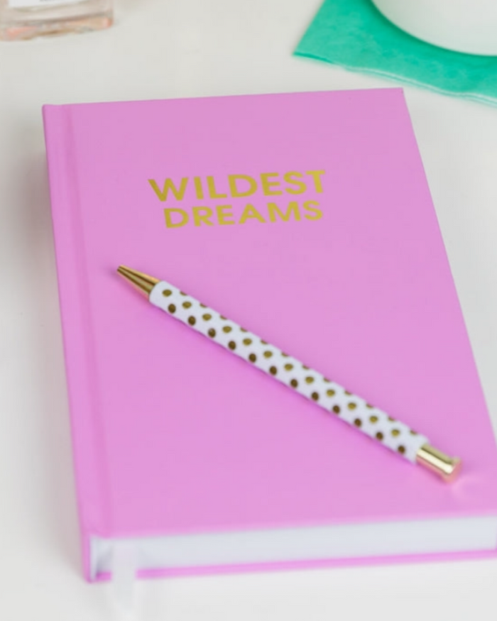 Hardcover Journal - 5 Colors SALE Chez Gagne Lavender - Wildest Dreams