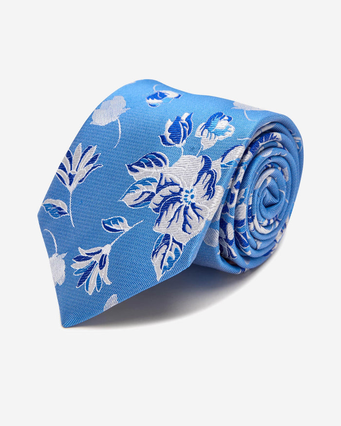 Harlow Silk Blue Tie - Men's Ties at Menzclub