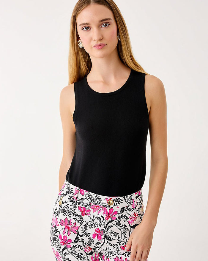 Lilly Pulitzer - Harp Sweater Shell - Black