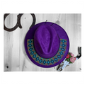 Hat with Beaded Hatband