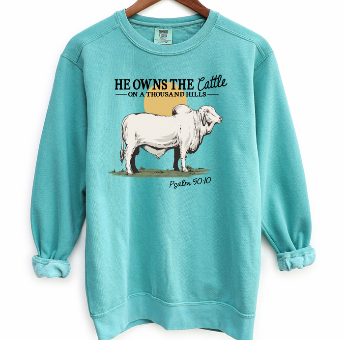 He Owns The Cattle - Crewneck