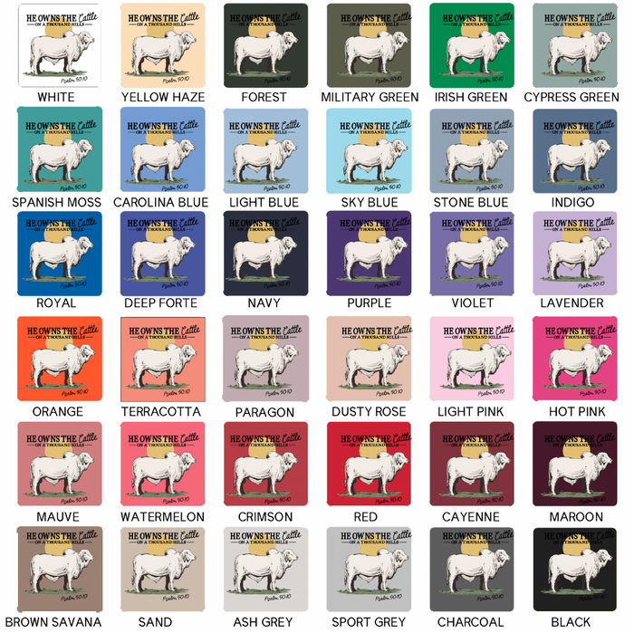 He Owns The Cattle - Crewneck