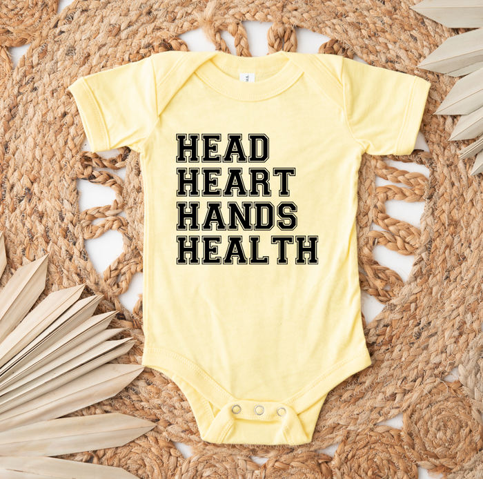 Head Heart Hands Health– Infant/Toddler/Youth