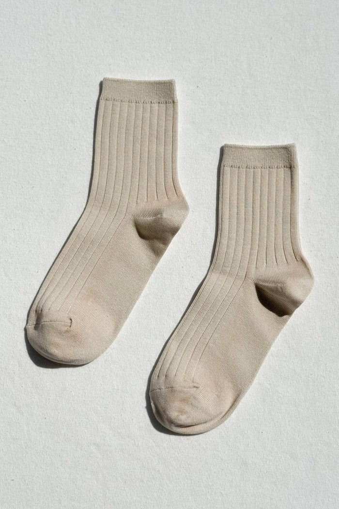 Her Socks - Eggplant