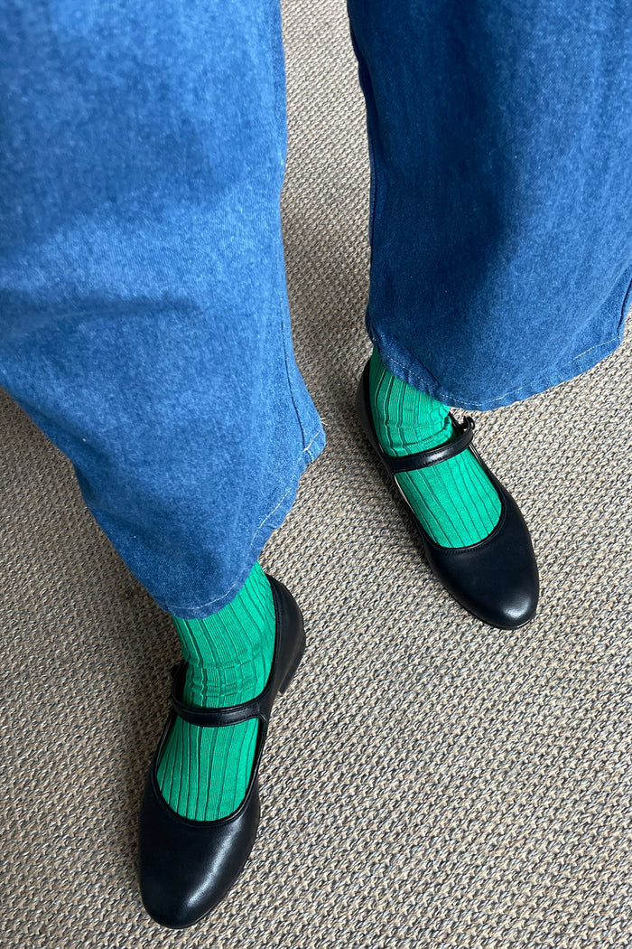 Her Socks - Eggplant