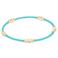 Hope Purpose Gold Bracelet Turquoise