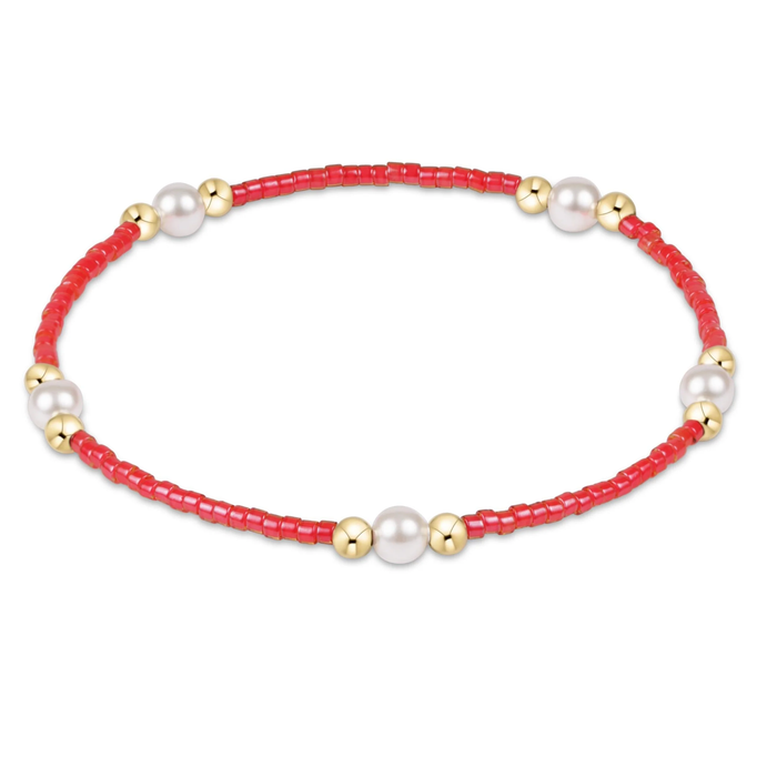 Hope Purpose Pearl Bracelet Sherbert