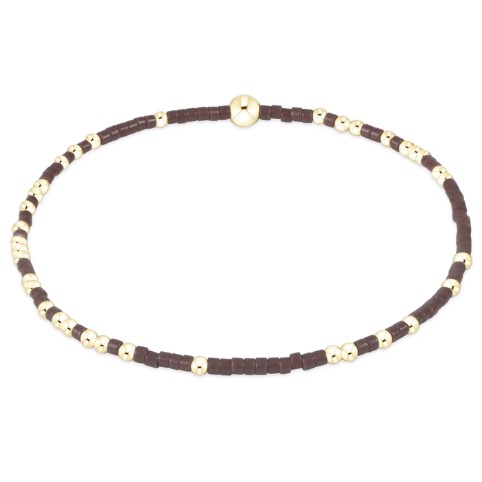 Hope Unwritten Bracelet Chocolate