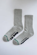 Hugger Socks  - Ht Grey/Black