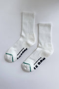 Hugger Socks - White/Black