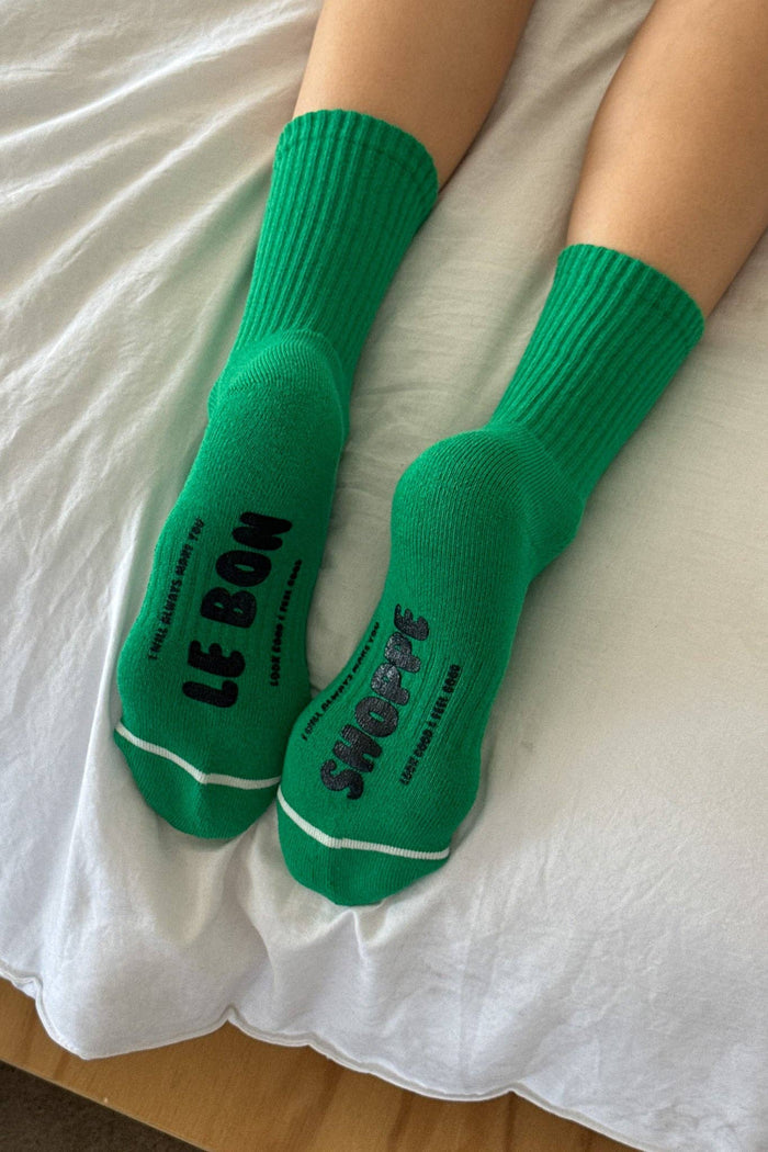 Hugger Socks - White/Black