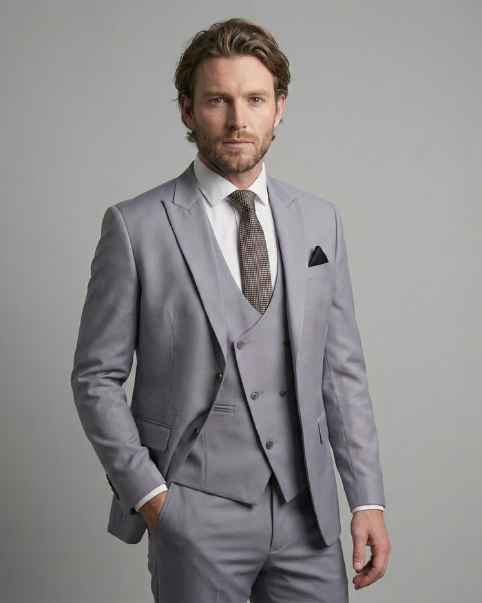 IC17551-3pc Peak Lapel Suits