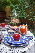 Ikat Navy Plate