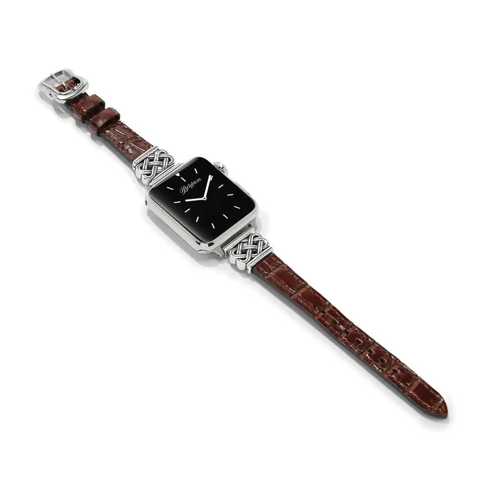 Interlok Reversible Watch Band Black-Brown