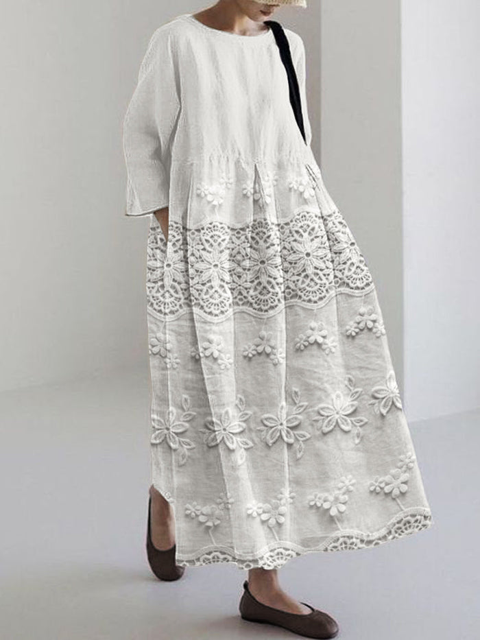 Isabella™ - Lace Printed Dress