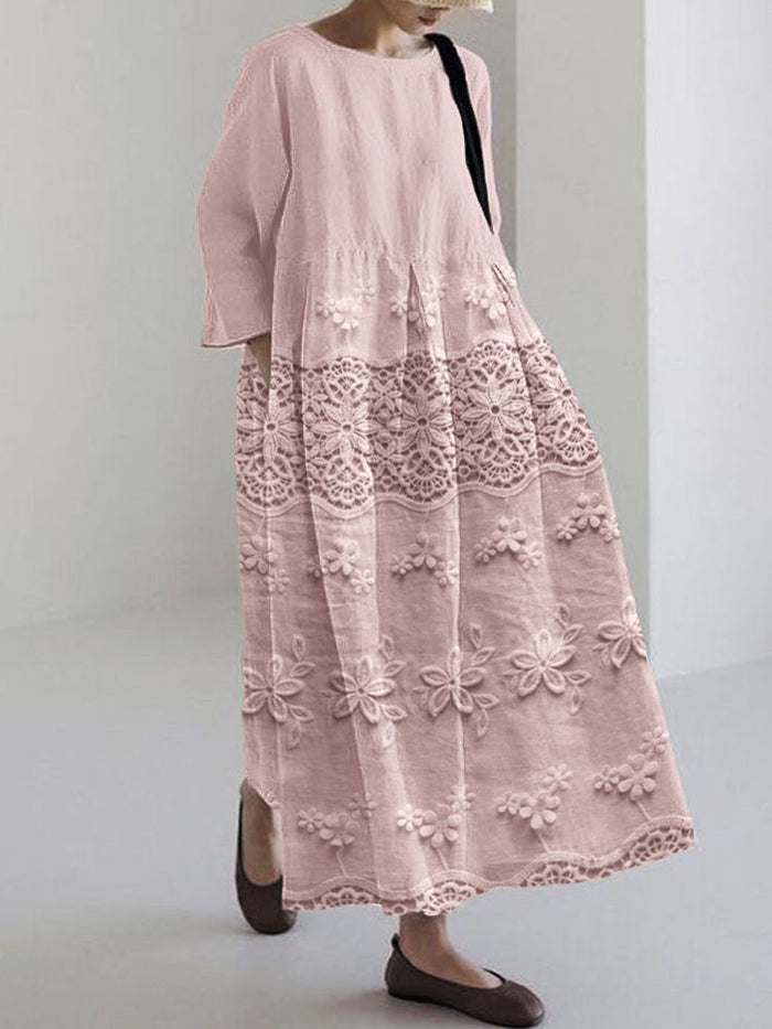 Isabella™ - Lace Printed Dress