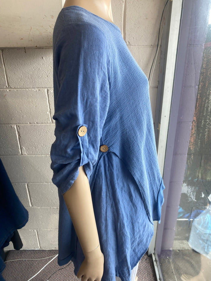 Italian Made Linen Top