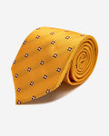 James Silk Yellow Tie - Men's Ties at Menzclub