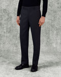 Jameson Virgin Wool Birdseye Suit Trouser Charcoal
