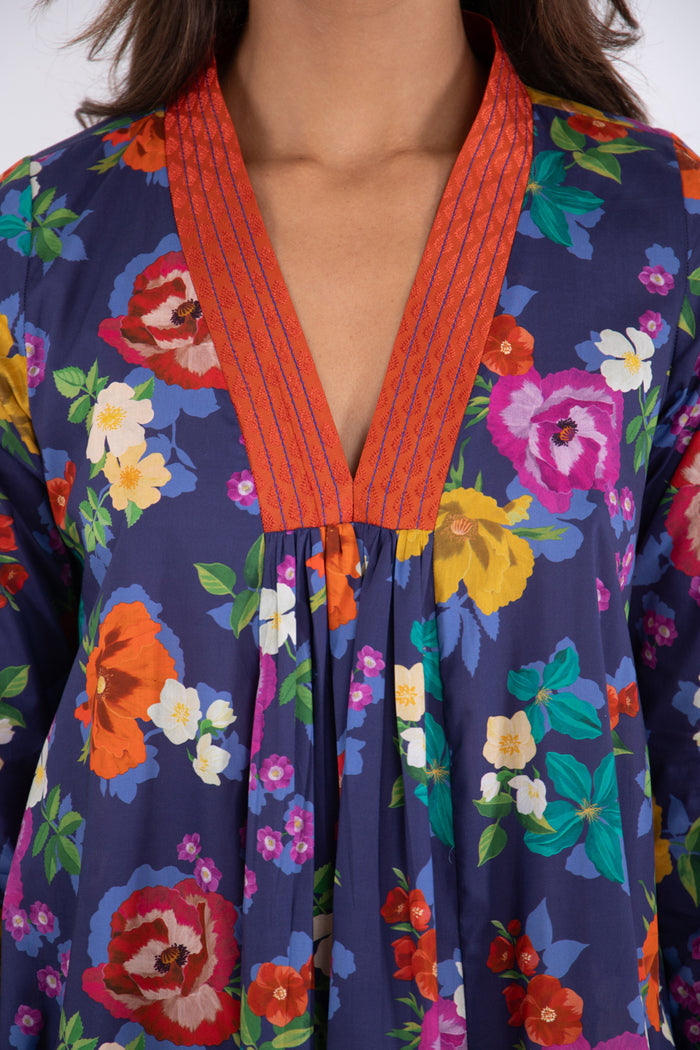 Jamila Liberty Cotton Floral Dress