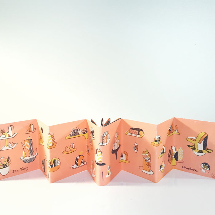 Jen Tong: Structure Mini Accordion Book