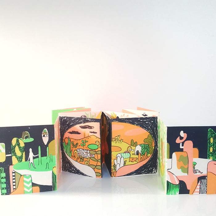 Jen Tong: Structure Mini Accordion Book
