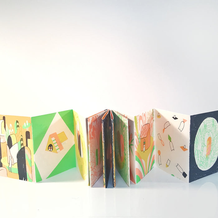 Jen Tong: Structure Mini Accordion Book