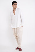 Jerusalem Linen White Shirt