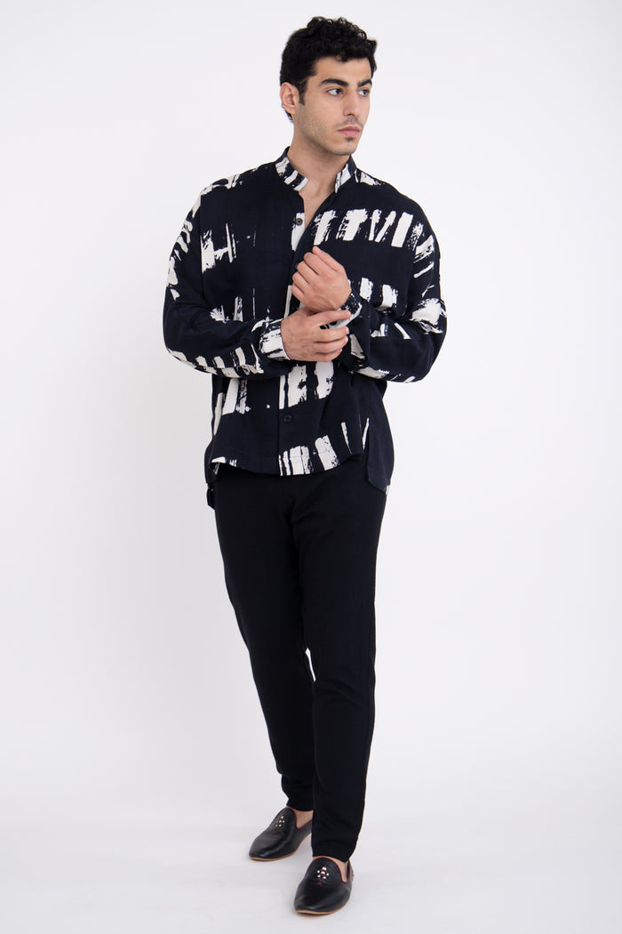 Jomaa Cotton Tie & Dye Shirt