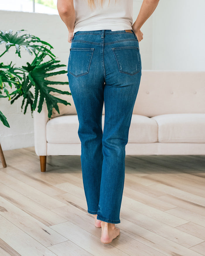 Judy Blue Darby Button Up Boyfriend Jeans FINAL SALE Judy Blue