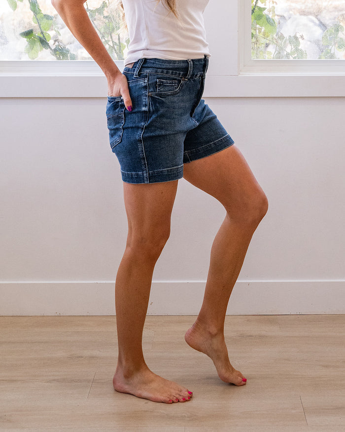 Judy Blue Melanie Control Top Jean Shorts SALE Judy Blue