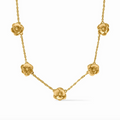 Julie Vos Bloom Delicate Station Necklace