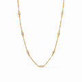 Julie Vos Charlotte Delicate Station Necklace