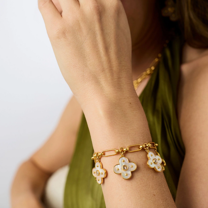 Julie Vos Colette Charm Bracelet