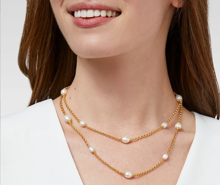 Julie Vos Marbella Station Necklace