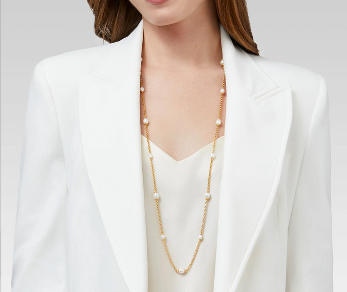 Julie Vos Marbella Station Necklace