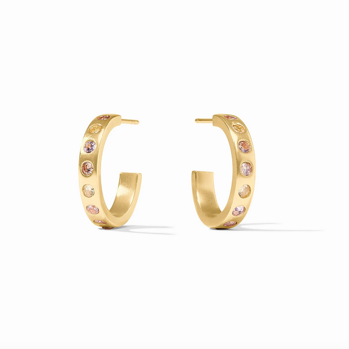 Julie Vos Rainbow Hoop - Champagne Radiance