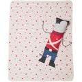 Juwel Baby Blanket in Puppet - Xmas Mouse