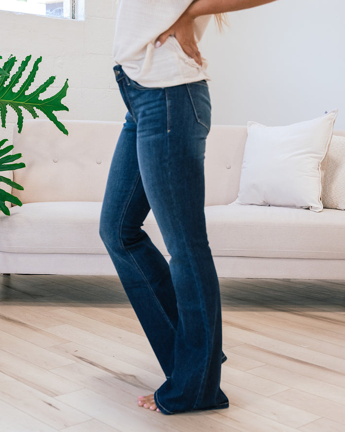 KanCan Megan Dark Wash Flare Jeans  KanCan