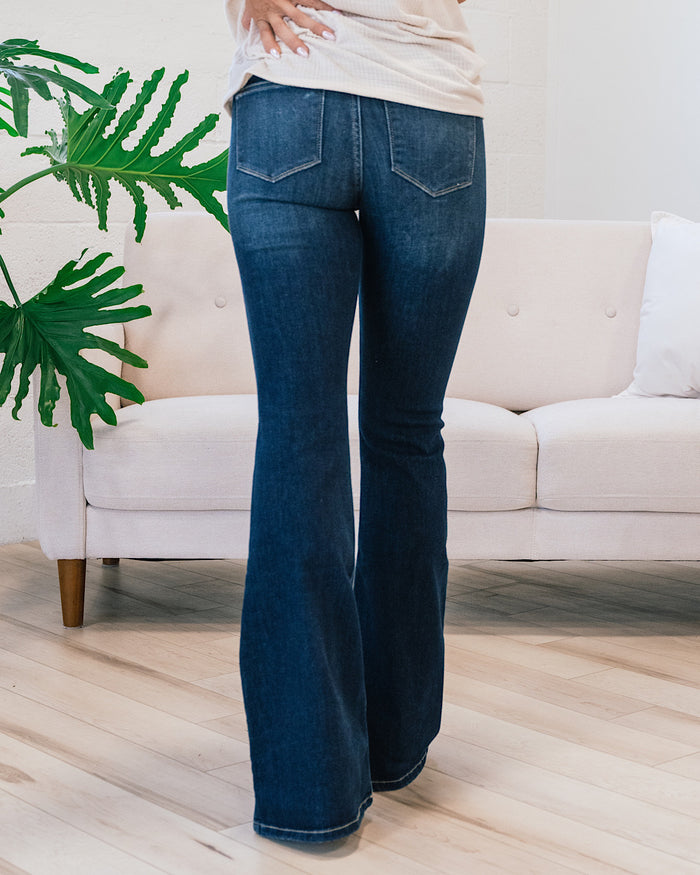 KanCan Megan Dark Wash Flare Jeans  KanCan