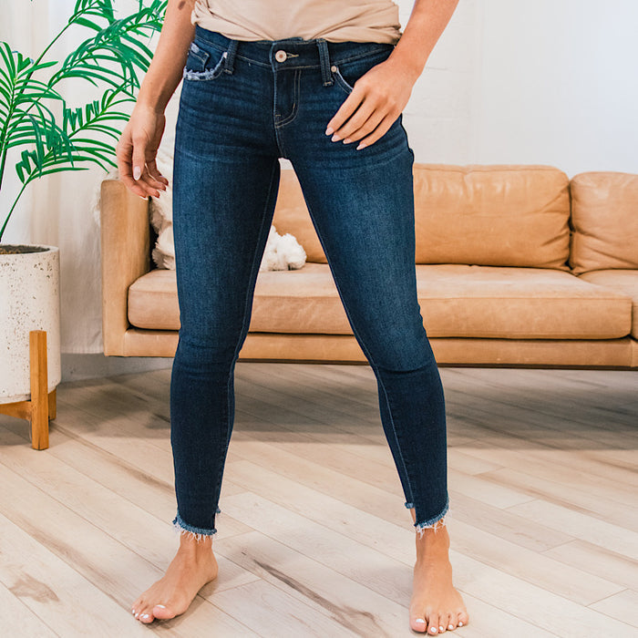 KanCan Tamara Dark Wash Skinny Jeans  KanCan
