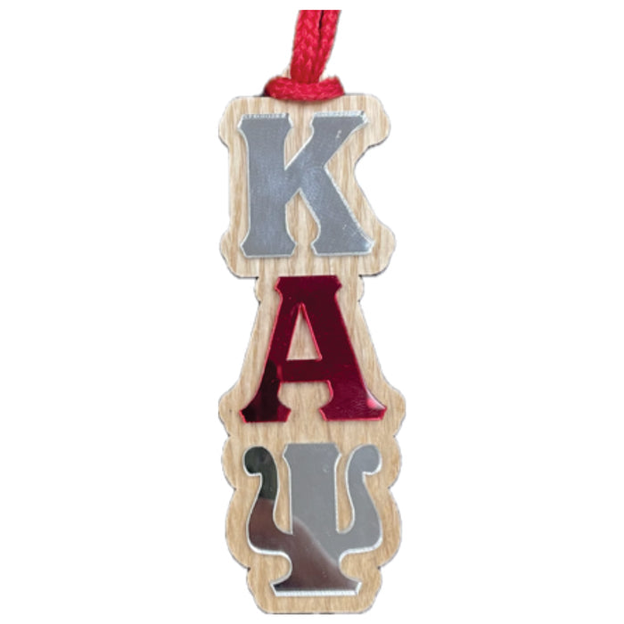 Kappa Oak Backed Mirror Tiki