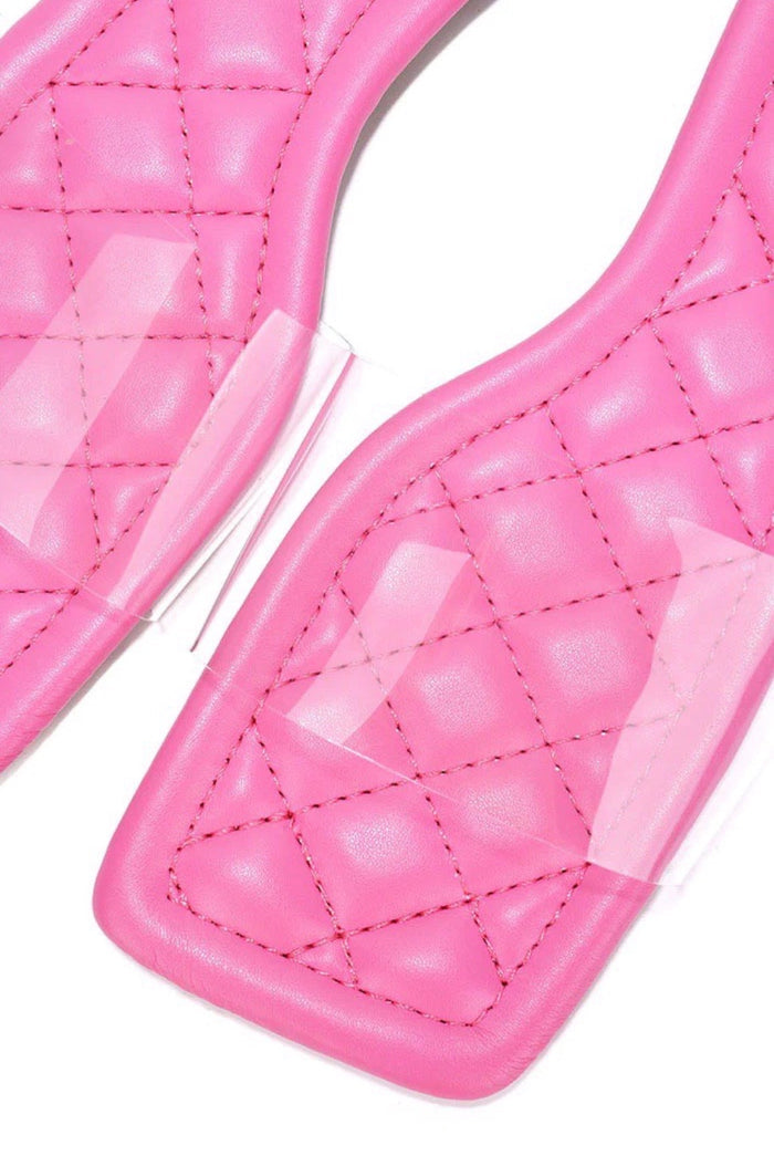 Keko.....Clear Band Sandal Slides Cape Robbin