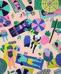 Kim Sielbeck: Beach Party Print